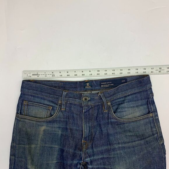 Roark Men's HWY 133 Slim Straight Cotton Pocket Classic Denim Jeans Size 32x32 - Picture 11 of 14